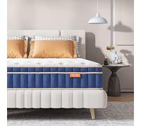 Sweetnight Colchón de Muelles Ensacados 120 x 190cm | Colchón Híbrido de Muelles de Espuma Viscoelástica | Altura 20 cm | Transpirable, Cómodo, Silencioso y Ergonómico | 120 x 190 x 20cm