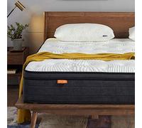 Sweetnight Colchón Hibrido 120x190x25cm, Colchón de Muelles Ensacados con Espuma Viscoelástica, Grosor de 25 cm, Aislamiento de Movimiento, Transpirable y Cómodo