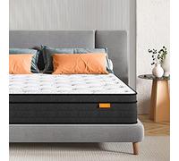 Sweetnight Colchón Hibrido 150x190x20cm, Colchón de Muelles Ensacados con Espuma Viscoelástica, Grosor de 20cm, Aislamiento de Movimiento, Transpirable y Cómodo