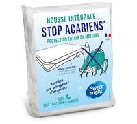 Sweetnight - Fodera integrale per materasso 135x200 cm | Anti cimice e antiacaro | Chiusura a cerniera | Senza trattamento chimico | Spessore Fino a 25 cm