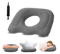 Sweetone Cojín Ortopédico Inflable, Cojin Antiescaras, Cojín de Asiento de Hemorroides para Aliviar el Dolor de la Rabadilla para el Embarazo, Cóccix, úlceras de Decúbito, Espalda