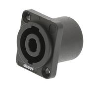 Sweex conector altavoz 4 pines plástico ABS negro [swop16902b]