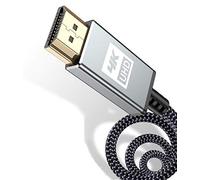 sweguard Cable HDMI 4K de 15 m de ultra alta velocidad 4K HDMI 2.0 compatible con 4K @60Hz ARC, HDR, 3D, Ethernet, HDCP 2.2, compatible con monitor, laptop, Fire TV, PS5/4/3, Xbox one, proyector