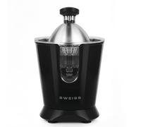 SWEISS - Exprimidor eléctrico profesional ZEST9, boquilla antigoteo, apto para lavavajillas, aparato silencioso, brazo articulado potente 160 W, color negro