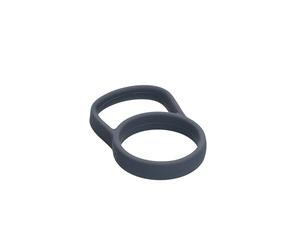 S'well Asa de silicona para botella de agua de color gris, apta para botellas Traveler de 470 ml, ligera con un agarre flexible y cómoda de llevar, diseño innovador