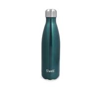S'well Botella de agua original de zafiro verde, 500 ml, botella de agua aislada al vacío, mantiene las bebidas frías y calientes, botella de hidratación de acero inoxidable sin BPA para llevar