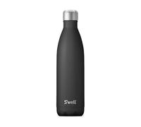 S'well Botella de agua reutilizable de acero inoxidable, 750 ml, Onyx, con triple aislamiento y a prueba de fugas para bebidas calientes y frías hasta 48 h en frío/24 h en caliente