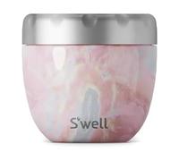S'well Eats™ 2-in-1 Food Bowl with Screw-Top Lid, 636ml, Geode Rose, Triple-Insulated and Leak-Proof Food Flask for On-the-Go Eating up to 11h Cold/7h Hot