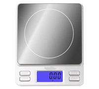 SWENEEN Digitale elektronische Küchenwaage Zum Wiegen Von Lebensmitteln und Backwaren, Präzisionsplattformwaage 0,1 g/0,01 g, batteriebetriebene Waage