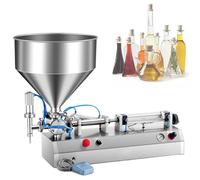 SWENEEN Máquina De Llenado De Líquidos para Miel Y Líquidos Viscosos, Llenadora Horizontal De Pasta, Alta Velocidad 25 Botellas/Min, Embotellado Y Envasado, 300 Ml,300ml