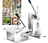 SWENEEN Máquina manual para hacer bollos al vapor, máquina Baozi, máquina para hacer bollos de escritorio, para el hogar y el comercio, taza grande