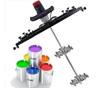 SWENEEN Mezclador de pintura de 3280 W, máquina mezcladora eléctrica de tanque, agitador de tambor de barril comercial, máquina agitadora de pintura, velocidad ajustable, Packagec, 1 unidad