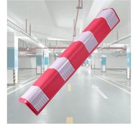 SWENEEN Protector de pared para garaje, protector de esquina de pared, protectores de esquina de estacionamiento, garajes, protectores de esquina reflectantes para aparcamiento, 0,6 cm de grosor, rosa