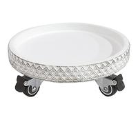 SWENEEN Soporte Rodante para Plantas con Ruedas, Carrito para Macetas con Freno, Carrito para Macetas De Exterior para Macetas Y Jarrones De Interior Y Exterior, 10 Pulgadas, 12,12inch