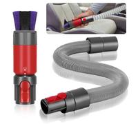 Swetfela 2 Piezas Cepillo Antiarañazos para Dyson Kit, para Dyson V7 V8 V10 V11 V12 V15 Accesorios, Polvo Sin Rastros Aspiradoras Cabezal Cepillo Repuestos con Tubo Aspiradora Universal