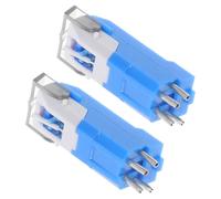 SWETRACE 2 Agujas de Repuesto para Tocadiscos Fonógrafo Modelo 16, Aguja para Plato Giratorio Vintage Compatible, Piezas de Disco para Giradiscos de Vinilo, Accesorio para Equipo Dj