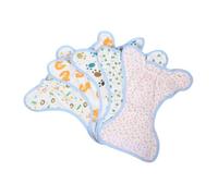 SWETRACE 5 pañales de tela para bebés: pañales de bolsillo de algodón y transpirable con estampado de dibujos animados. Braguitas de entrenamiento fáciles de cambiar para recién nacidos y