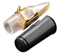 SWETRACE Accesorios para Saxofón Alto con Abrazadera Ligera y Boquillero Fácil de Montar en Plástico y Metal para Clarinete y Saxofón Alto