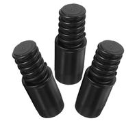 SWETRACE Adaptador Roscado para Mango de Escoba 22 Mm, Kit de 3 Piezas de Plástico Resistente, Punta para Poste Telescópico, Recambio para Varilla Roscada, Accesorio para Fregona y Poste