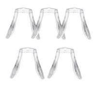 SWETRACE Almohadillas Nasales de Silicona para Niños 5piezas Suaves Antideslizantes Diseño Orificio para Protección y Comodidad en Gafas