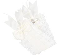 SWETRACE Diadema de Encaje Lolita Color Crema Estrellas Accesorio Cabello Femenino Diadema para Cosplay Tocado Dulce y Cómodo para Uso Diario y Fiestas