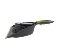 SWETRACE Escoba de Escritorio y Recogedor Compacto de Mano Gris Verde, Kit de Limpieza para Hogar Cepillo Fino, Tamaño Pequeño, Práctico para Limpiar Polvo y Suciedad en Escritorio