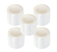 SWETRACE Película Semipermanente para Tatuajes de Cejas y Labios 5 Piezas Cinta Transparente para Cuidado Posterior Accesorios para Salón y Uso Doméstico Film de Embalaje Seguro y