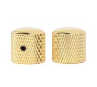 SWETRACE Perillas de Volumen Giratorias Eléctrico, Control de Tono Tornillo Metálico, Color Dorado, 2 Piezas, Accesorio de Repuesto para Guitarra, Perillas de Control de Guitarra