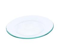 SWETRACE Plato para Quemador de Aromaterapia 8 Cm Transparente, Repuesto para Calentador de Velas y Cera, Accesorio para Difusor de Aceites Esenciales en Hogar
