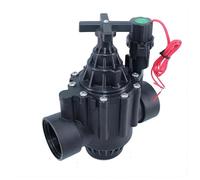 SWEWDSQG Electroválvula de riego de 2 pulgadas, 220V 12V 24V DC, válvula de solenoide de bloqueo con regulación de flujo para riego agrícola(AC110)