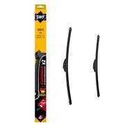SWF Connect 2x Limpiaparabrisas U04 - Delanteras - 530 mm / 450 mm | Juego de 2 Escobillas Planas, Fabricadas en Alemania, 507823