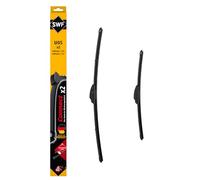SWF Connect 2x Limpiaparabrisas U05 - Delanteras - 600 mm / 400 mm | Juego de 2 Escobillas Planas, Fabricadas en Alemania, 507824