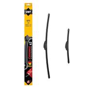 SWF Connect 2x Limpiaparabrisas U11 - Delanteras - 600 mm / 350 mm | Juego de 2 Escobillas Planas, Fabricadas en Alemania, 507830