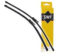 SWF Das Original 2x Limpiaparabrisas SF395 - Delanteras - 650 mm / 580 mm | Juego de 2 Escobillas Planas, Repuesto para Equipo Original, 119395