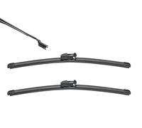 SWF Das Original 2x Limpiaparabrisas SF487 - Delanteras - 650 mm / 500 mm | Juego de 2 Escobillas Planas, Repuesto para Equipo Original, 119487