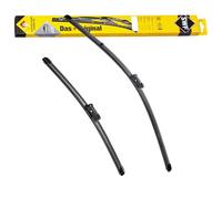 SWF Das Original 2x Limpiaparabrisas SF488 - Delanteras - 700 mm / 350 mm | Juego de 2 Escobillas Planas, Repuesto para Equipo Original, 119488