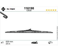 SWF DAS ORIGINAL Escobillas Limpiaparabrisas adecuado para MERCEDES-BENZ 630mm