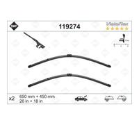 SWF Escobilla Delant. Apto para BMW 5er Touring F11 Alpina B7 F01 F02