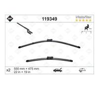 SWF Escobilla Delant. Apto para Mercedes-Benz Clase GLK X204 Jeep Renegade
