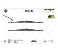 SWF Escobilla Delant. Apto para VW Sharan 7M8 7M9 7M6 Ford Galaxy WGR