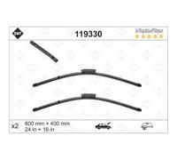 SWF Escobilla Delant. para Renault Clio III BR0 1 CR0 1 Citroën C3 Picasso