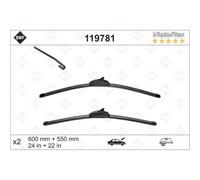 SWF Escobilla Frente Wiper Blade para Opel Meriva Zafira A F75 T98