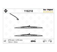 SWF Escobilla Frente Wiper Blade para VW Corrado 53I Opel Vectra B J96