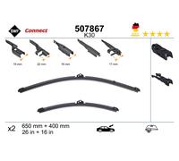 SWF Frente Wiper Blade para Opel Corsa E X15 S07 M13 Ford Fiesta VI KJ1 KJ7