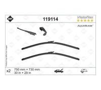 Limpiaparabrisas SWF AquaBlade 119114, 750/730mm, Frente, 2 Pieza