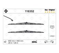 SWF Limpiaparabrisas Delantero Para Peugeot 807 E Citroën C8 EA EB