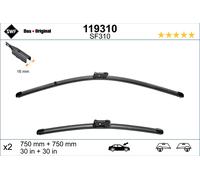 SWF Escobillas limpiaparabrisas 119310 – 2x delanteras 750 mm Kit LHD
