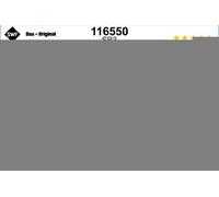 SWF Rear Limpiaparabrisas trasero Escobilla trasera 116550 posterior para OPEL