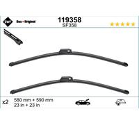 SWF VisioFlex Escobillas Limpiaparabrisas para AUDI A8 (4E2, 4E8)