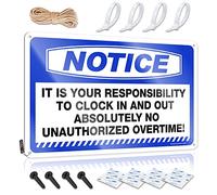 SWFG - Letreros divertidos para habitación con texto en inglés "Es tu responsabilidad" y letrero de estaño para decoración de pared, divertidos carteles para bar del hogar (20 x 30 cm)